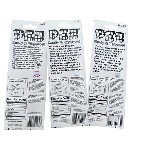 Baseball Pez Vintage MLB Dispensers Phillies Yankees Saints collectible bundle - Picture 5 of 6